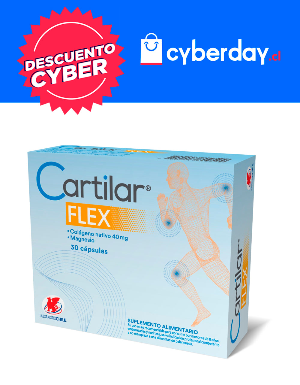 Cartilar Flex x 30 cápsulas