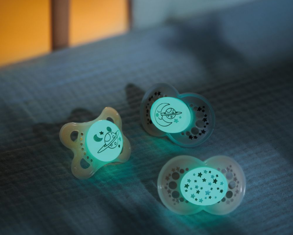 Chupete Silicona Night 6+ Unisex 1 (x2)