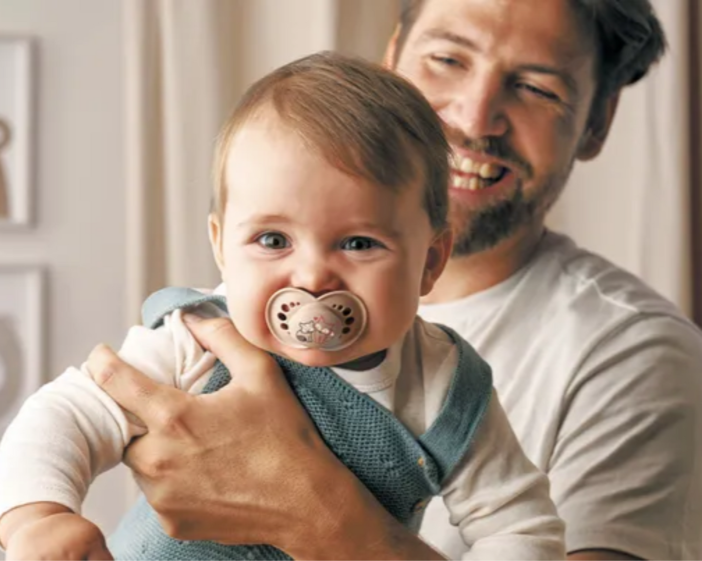 Chupete Látex Night 6+ Niño (x2)