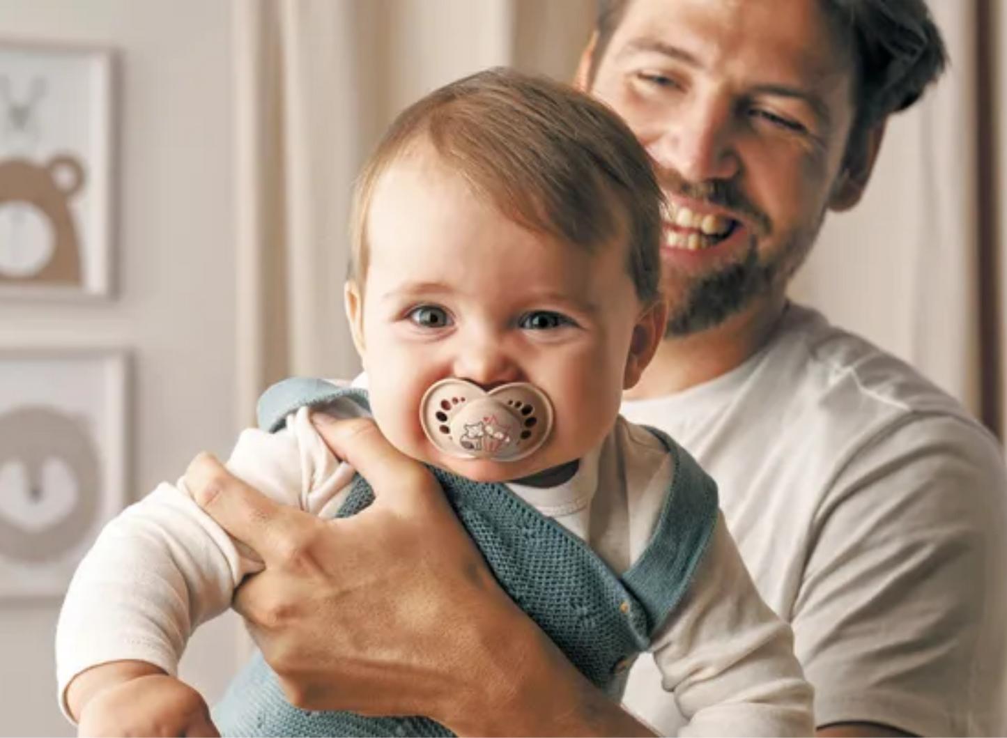 Chupete Silicona Night 6+ Unisex 2 (x2)