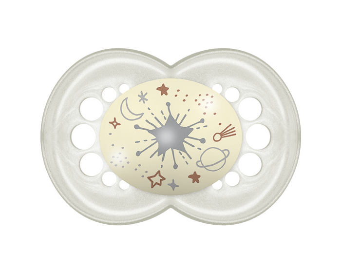 Chupete Silicona Night 16+ Unisex 1 (x2)