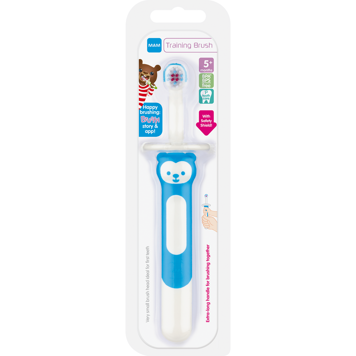 Cepillo de dientes para bebe 5+ niña