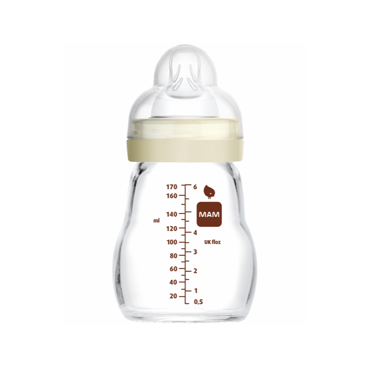 Mamadera 0+ 170 mL Vidrio Unisex