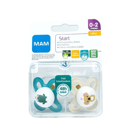 Chupete Látex 0+ Original Start Unisex (x2)