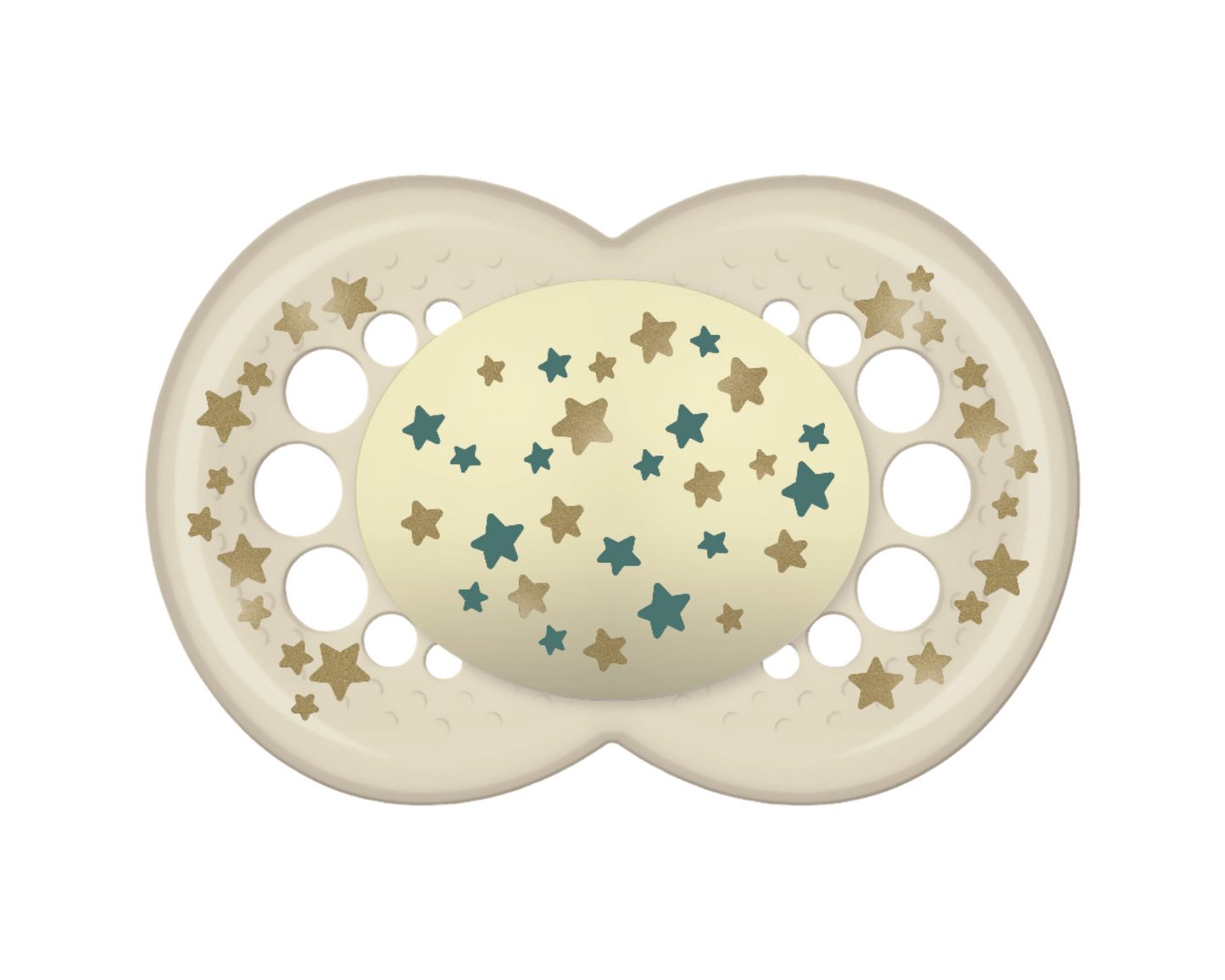 Chupete Silicona Night 6+ Unisex 2 (x2)