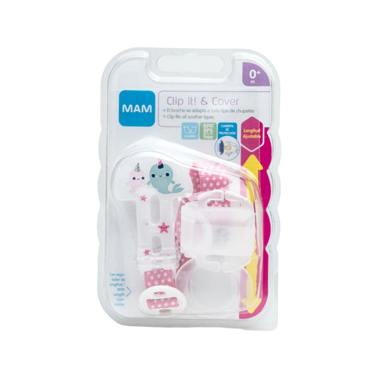 Portachupete Clip it! & Cover Niña