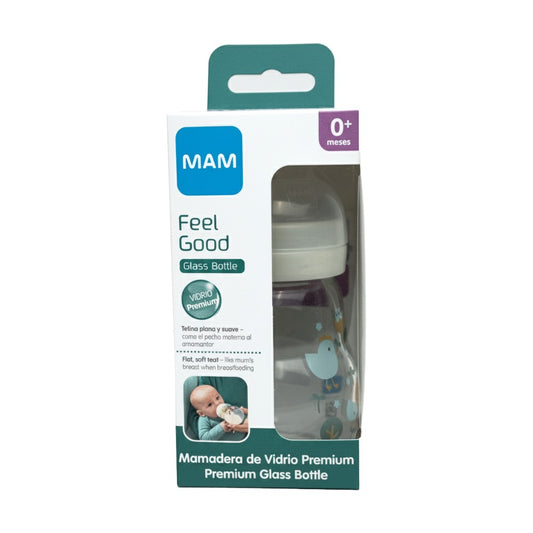 Mamadera 0+ 170 mL Vidrio Unisex