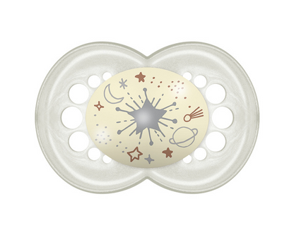 Chupete Silicona Night 16+ Unisex 1 (x2)