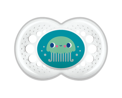 Chupete Silicona Crystal 6+ Unisex 2 (x2)